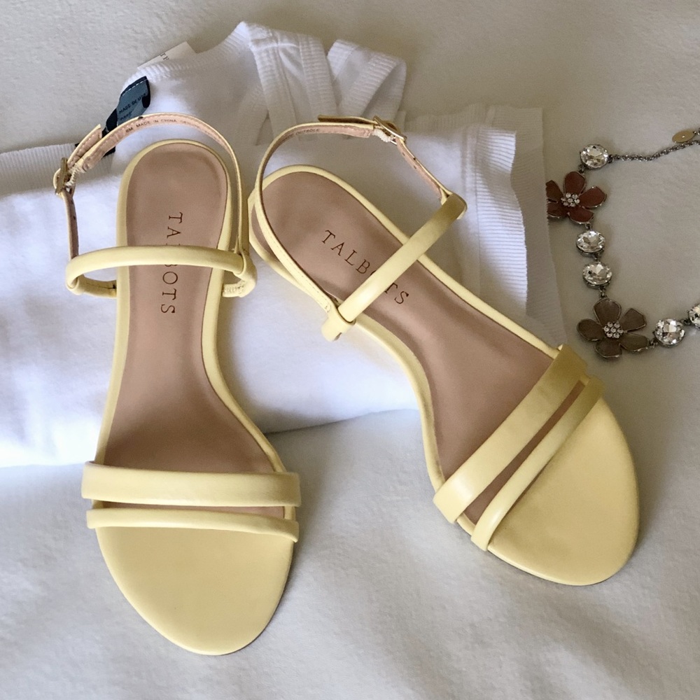 Talbots - Multi- strap wedge sandals